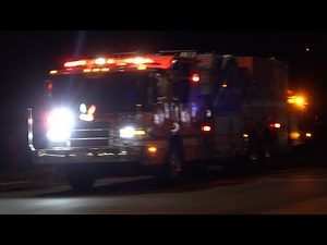 Lafayette Fire Company Ladder 63 Responding