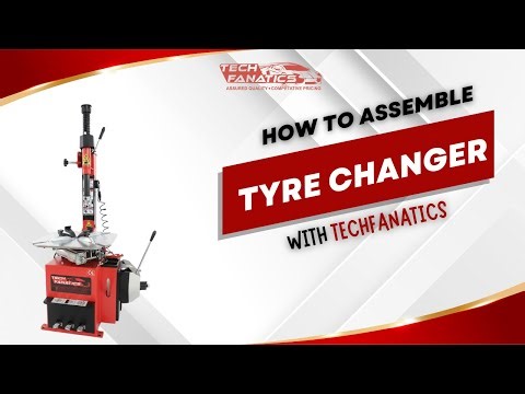 Automotive Tyre Changer Assembly | From Parts to Fully Working Machine