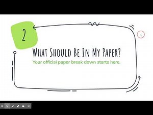 Writing a Short Story Analysis