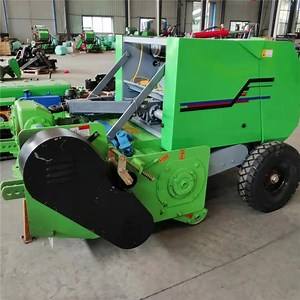 [Hot Item] Grass Baling Round Pull Behind Tractor Hay Baler Machine