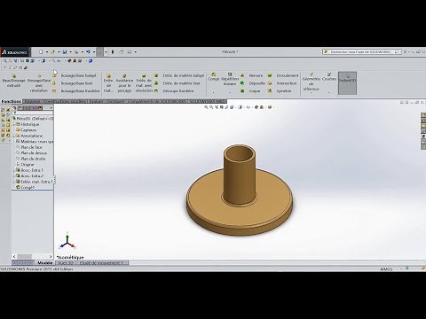 Solidworks - Eolienne à axe vertical - Coussinet axial