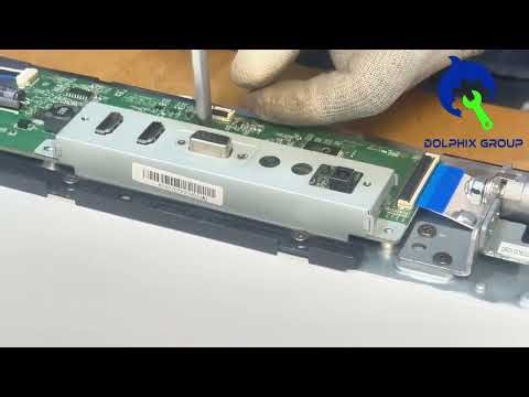 HP Monitor Series 5527SF LCD Replacement | Step-by-Step Screen Repair | Gusimbuza LCD yangiritse