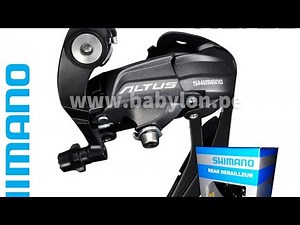 DESCARRILADOR SHIMANO ALTUS RD-M370-SGS IND PACK REVIEW 9/8SPEED