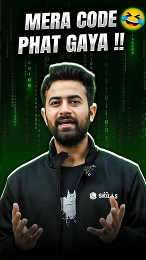 Mera Code Phat Gaya 😭 #PW #Shorts #Coding