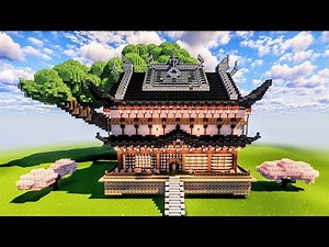 Let's build Chinese Bonsai Dojo | A Minecraft Timelapse