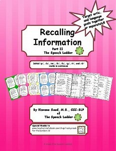 Recalling Information Part II