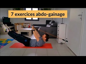 7 ABDO-GAINAGE exercises with ELASTIC