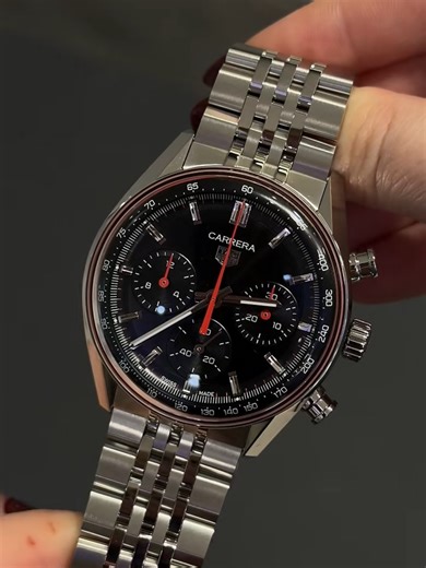 TAG Heuer Carrera Glassbox 41mm Chronograph Watch