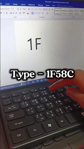 MS Word Shortcut Symbol 🖌️ #msword #shorts