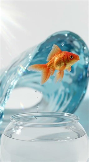 Tiny Fish Creates MASSIVE Wave!