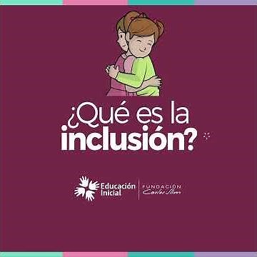 Discapacidad qué es la inclusión