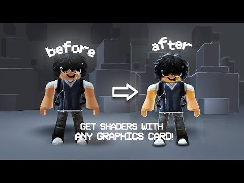 HOW TO GET ROBLOX SHADERS WITH ANY GPU/ GRAPHICS CARD!! / 2025