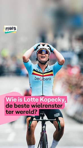 NWS | Lotte Kopecky werd in totaal 3 keer wereldkampioen dit WK in Glasgow. Ze won ook nog twee keer goud in het baanwielrennen (in de... | Instagram