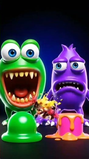 😱 Creepy But Satisfying 3D Horror Comedy Loop 😂 | Viral ASMR Short 🔥