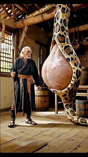 From Python to Pig?! Shocking Encounter in a House! #shorts