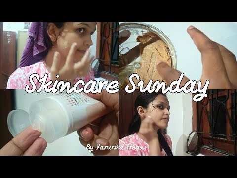 Budget එකට සෙට් වෙන මගේ Simple Skincare Routine එක🧖🏻‍♀️🌷✨#skincare
