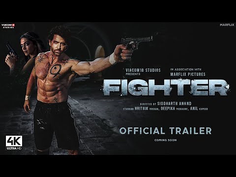 Fighter - Official Trailer | Hrithik Roshan, Deepika Padukone, Anil Kapoor, Pathan Date& Dast Update