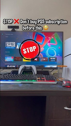 PS5 Subscription Explained in 20 Sec 🎮💥
