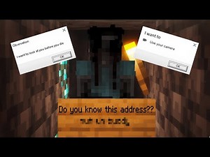 THIS MINECRAFT MOD HACKED ME AND ACCESSED MY WEBCAM (Inside The System)