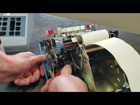 Bohn Unitrex Mechanical Adding Machine Repair
