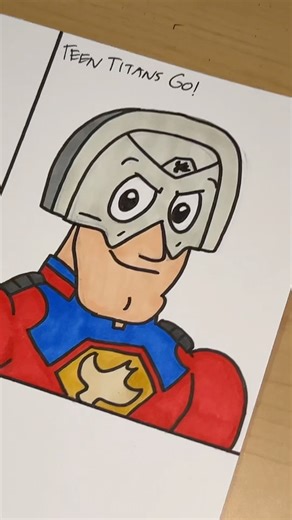 Peacemaker in Different Cartoon Styles Part 5! #shorts #peacemaker #dcu #teentitansgo