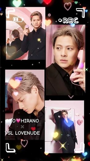 【平野紫耀✖️YSL】4/3〜5まで表参道でYSL 新作リップのLOVENUDEのPOPUPが開催中♡紫耀くんも来場🫶🏻💗 #平野紫耀 #ひらのしょう #number_i #なんばーあい