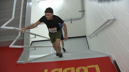 Stair-climbers ascend 100+ flights at Willis Tower for 17th Annual 'Skyrise Chicago'