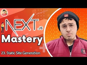 Static site generation, getStaticProps() & getStaticPaths | NextJs Tutorial for Beginners #23