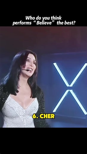 Who performs “Believe” the best? Cher or another cover? #Believe #Cher #90sClassic #PopLegend #MusicDebate