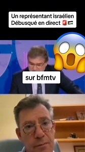 306K views · 5.4K reactions | ❗ Chapeau au journaliste de bfm tv d'avoir mis le responsable israélien devant les faits. | Infos Brutes | Facebook