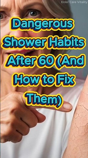 Dangerous Shower Habits After 60 (And How to Fix Them)