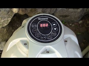 SaluSpa/Bestway/Lay-Z-Spa E02 Error Code - Broken Impeller Shaft Replacement