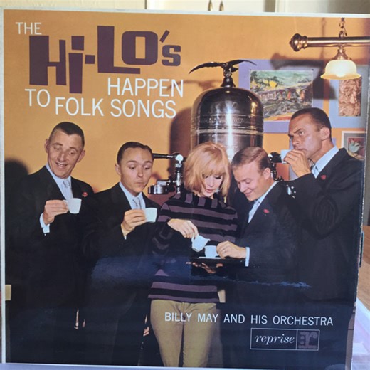 The Hi-Lo's With Billy May And His Orchestra - The Hi-Lo's Happen To Folk Songs