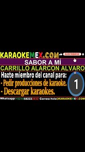 Karaoke El Chicano - Sabor A Mi #karaokemex | Karaokemex.com | Facebook