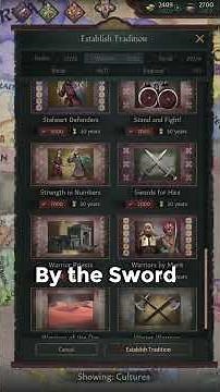 Favorite CK3 cultural tradition?