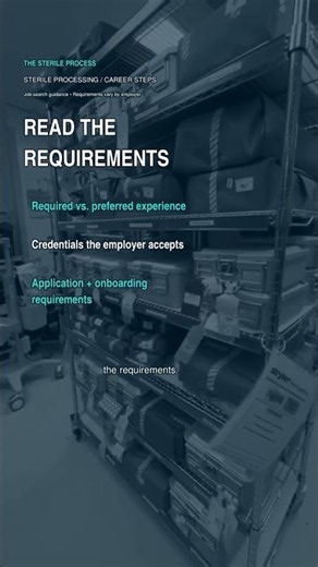 Certified but No Experience? Sterile Processing Job Search Tips