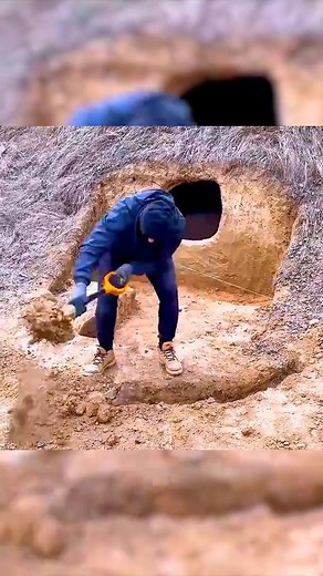 78K views · 601 reactions | part1 Underground Bushcraft Shelter to protection from Wolves. Part 2 3. #bushcraft #woodworking #survival | Mr.builder50 | Facebook