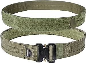Tactical Battle Gun Duty belt - Quick Release 1.75" Molle Law Enforcement Rigger war Combat shooting range Belt…