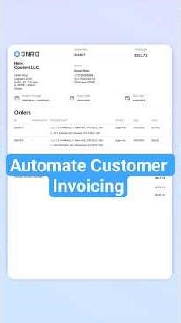 Automate Your Courier Business Invoices with Onro #couriersoftware