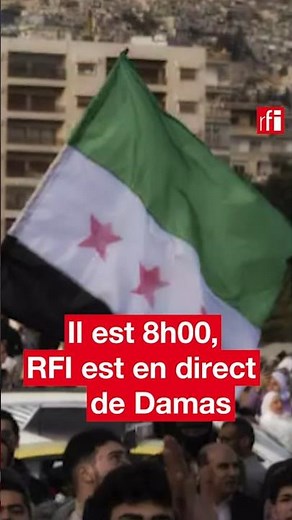 « Il est 8h00, RFI est en direct de Damas » #syrie #damas #rfi
