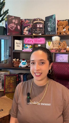 My 2nd ever FairyMail!! 😭🫶🏽 @Chloe 📚 ✨ 🐉 thank you for watching my videos, chatting with me, and this incredibly thoughtful gift! #booktok #booktokfyp #fairymail #mlburns