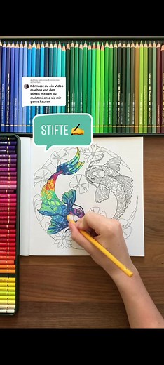 Ausmalbilder Mia and Me - Buntstifte Polychromos von Faber-Castell