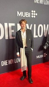 MUBI: Robert Pattinson posing for photographers at the premiere of DIE MY LOVE in New York City, USA. | In the footsteps of Robert Pattinson
