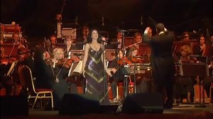 98K views · 2.5K shares | Angela Gheorghiu performs Granada at the Pavarotti Memorial Concert in Petra, Jordan | Angela Gheorghiu | Facebook