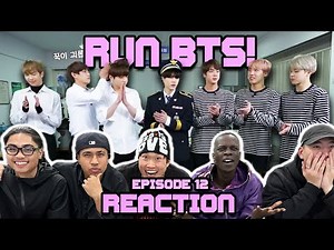OUR FIRST TIME WATCHING RUN BTS EP 12!