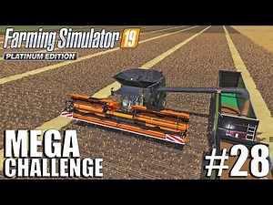 MEGA Equipment Challenge 2.0 | Nebraska Map | Timelapse #28 | FS19 | Farming Simulator 19