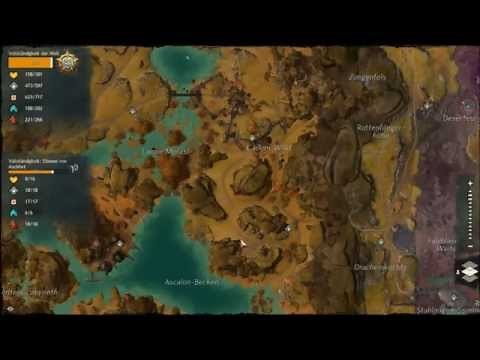 Guild Wars 2 -Ebenen von Aschfurt / Plains of Ashford (Aussichtspunkte / Vistas)