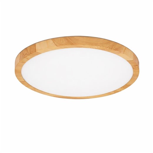 Modern LED Ceiling Light Wood Grain Finish Minimalist Scandinavian Lamp Flush Mount Home Lighting - Etsy