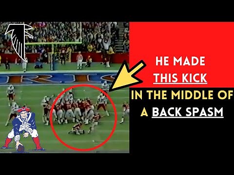 The STRANGEST FIELD GOAL in Atlanta Falcons HISTORY | Falcons @ Patriots (1986)