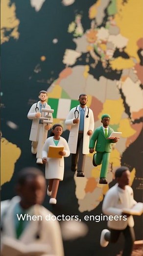 Brain Drain Explained in 60 Seconds! | Economics Made Easy